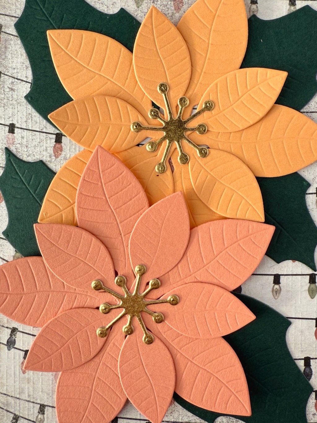 Poinsettia Theme for Holiday&nbsp;Cards