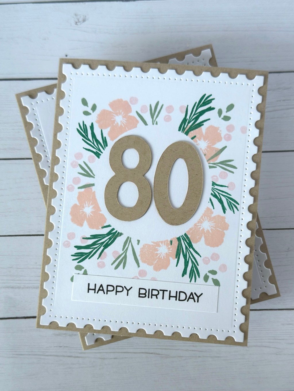 Large Number Birthday&nbsp;Framed