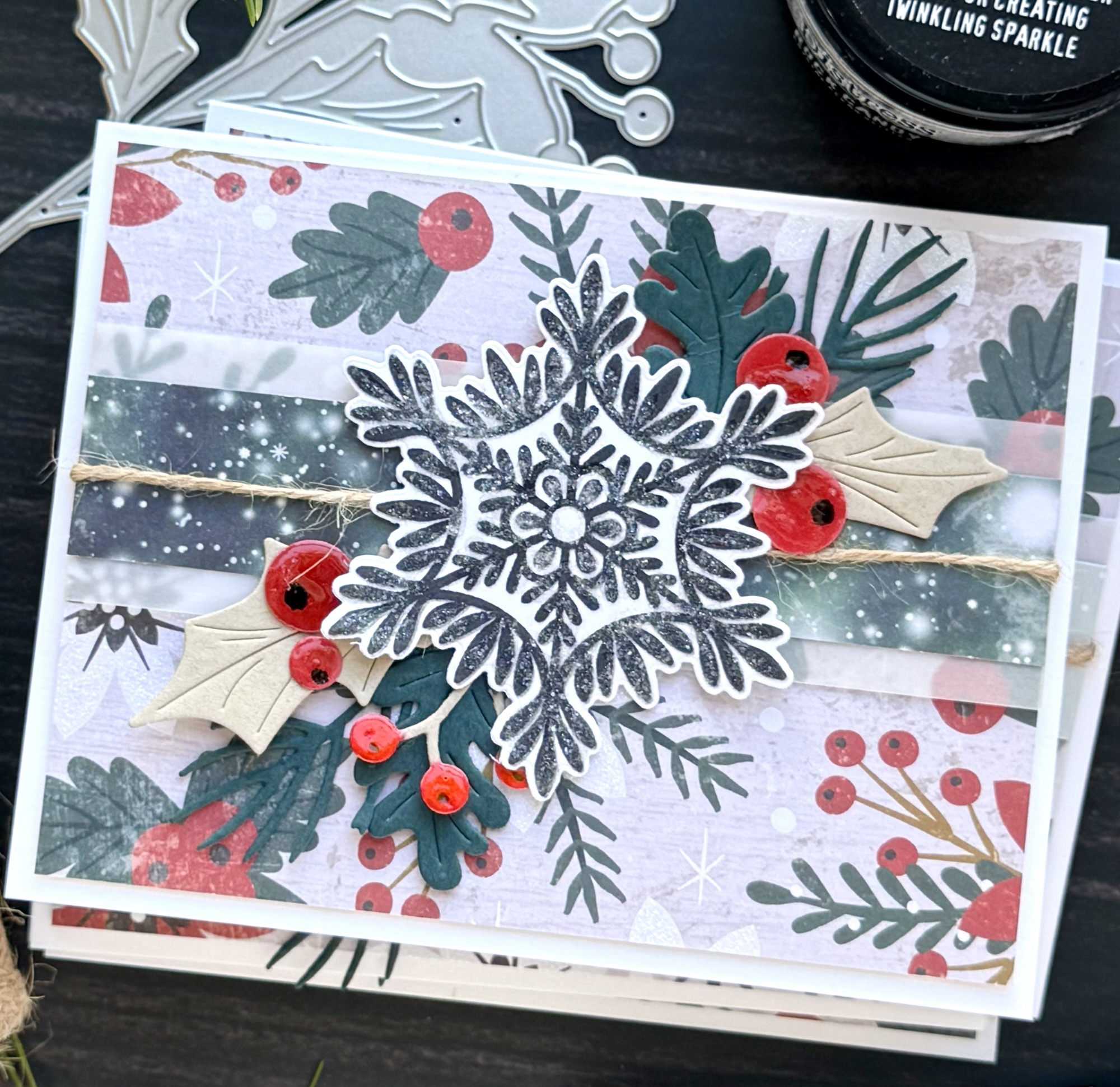 Holiday Snowflake Card